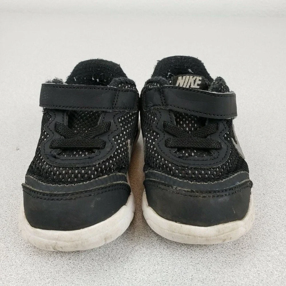Nike Kids Flex Experience 4 749810-001 Black‎ Low Top Sneaker Shoes Size 6C